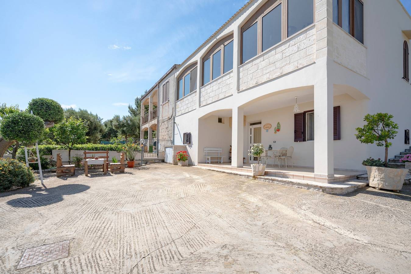 « Casa Panoramica Greco » avec piscine privée, Wi-Fi et climatisation in Monopoli, Province de Bari