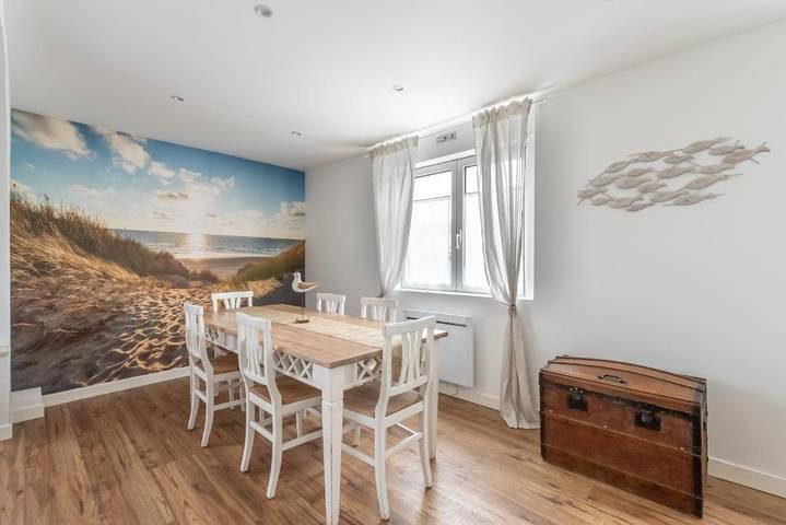 Gîte pour 6 personnes, avec vue, animaux acceptés dans Plage du Portel - 4