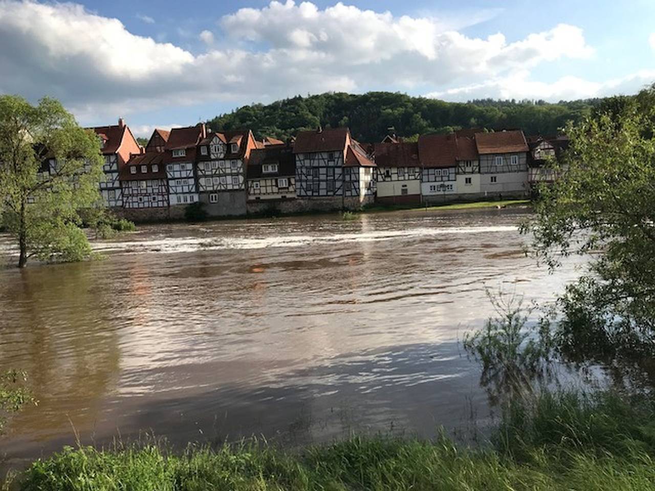 Ferienhaus 'Am Fulder Ufer' mit Wi-Fi in Rotenburg an der Fulda, Hessisches Bergland
