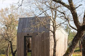 Blockhütte für 3 Personen, mit Balkon und Garten in Alentejo