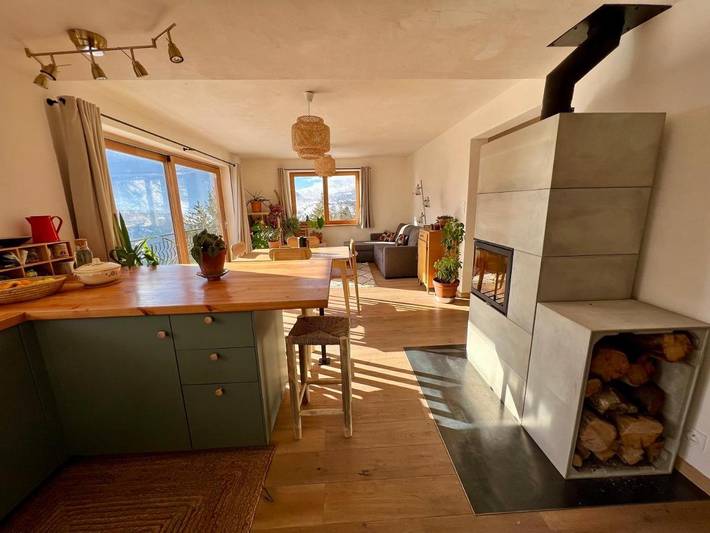 Gîte pour 6 personnes, avec jardin et vue à Eygliers - 2