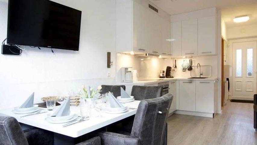 Ferienhaus für 6 Personen, mit Terrasse und Garten, mit Haustier auf den Ostfriesische Inseln
