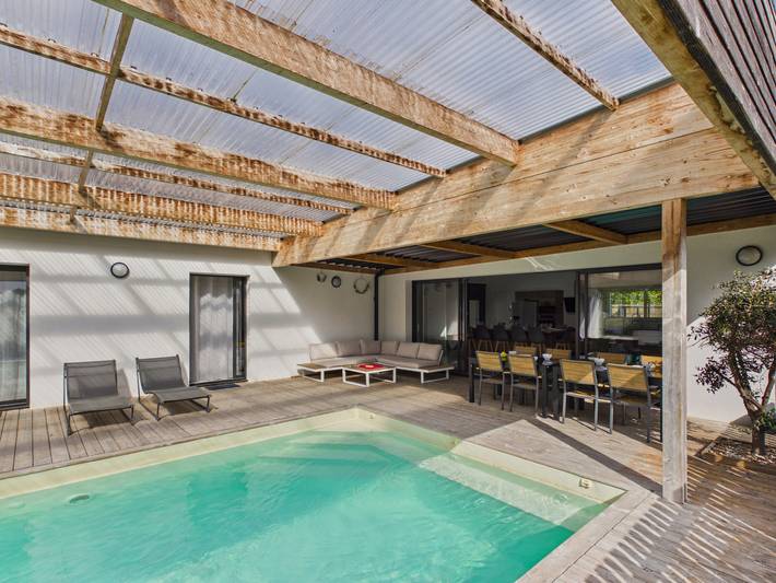 Haus für 15 Pers., beheizter Pool, strandnah in Saint-Alban, Côte de Goëlo