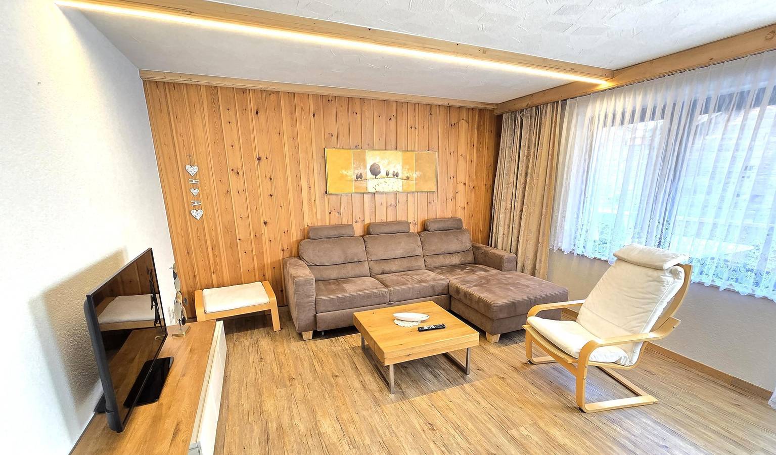 Ganze Ferienwohnung, 5-Bettwohnung "Fletschhorn" in Saas-Grund, Walliser Alpen