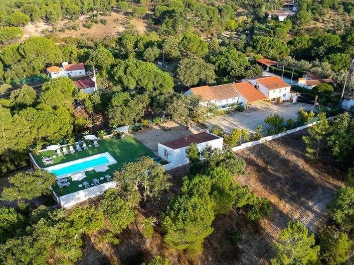 Apartamento de férias para 13 pessoas, com Varanda e Terraço e ainda Jardim and Piscina em Montargil