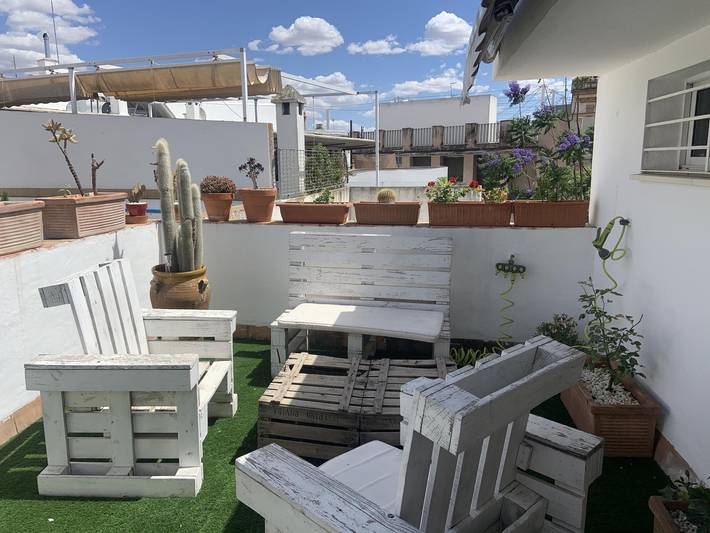 Apartamento de vacaciones para 5 personas, con terraza en Sevilla