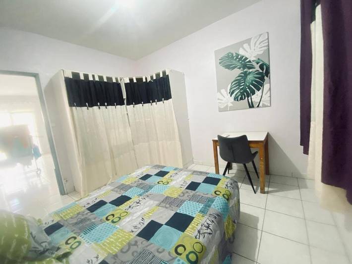 Maison d’hôte pour 2 personnes, avec vue et terrasse dans Fort-de-France