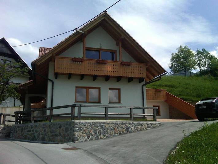 Gîte pour 7 personnes, avec vue et terrasse dans Bohinjska Bistrica