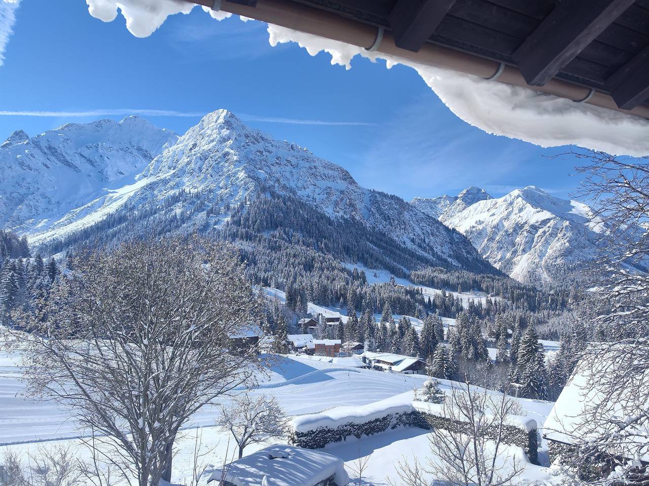 Ganze Ferienwohnung, Wohnung "Donna" (unten) - 2 Schlafräume in Mittelberg, Kleinwalsertal