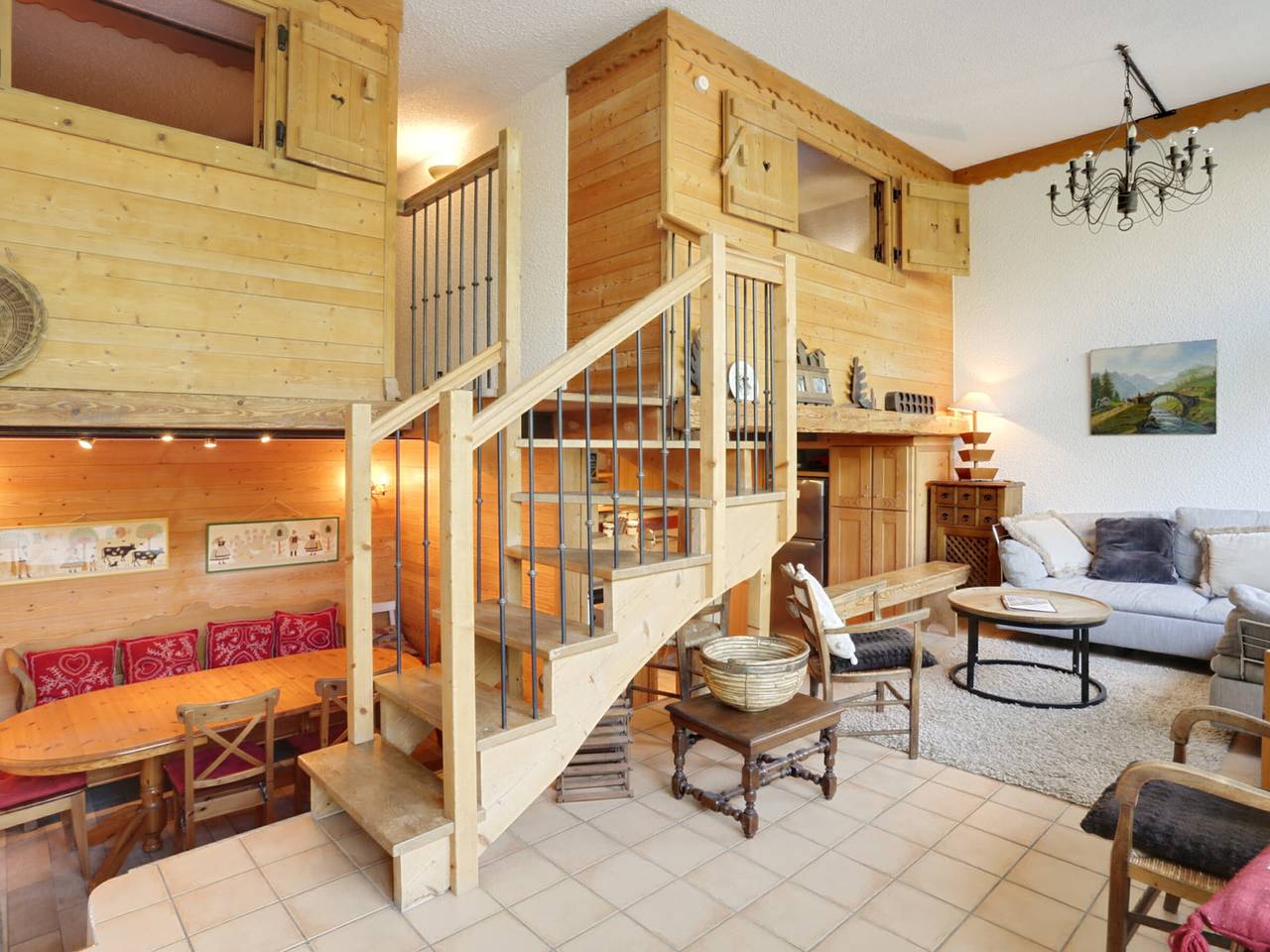 Appartement entier, Duplex central 5 pièces, 10 pers, proximité pistes et commerces, Méribel in Méribel, Les Allues