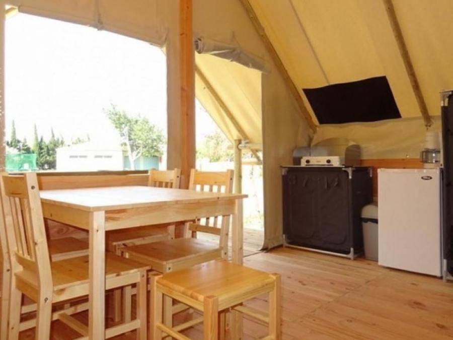 Camping Olva  - Tente en toile et en bois 4 personnes - Tente Lodge - Sans sanitaires - arrivée le samedi en haute saison in Sartène, Arrondissement de Sartène