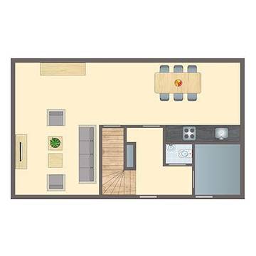 Bungalow für 4 Personen, mit Sauna in Anjum