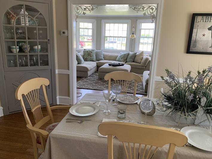 Vacation house for 11 people, with yard and terrace, with pets in Brigantine (NJ)