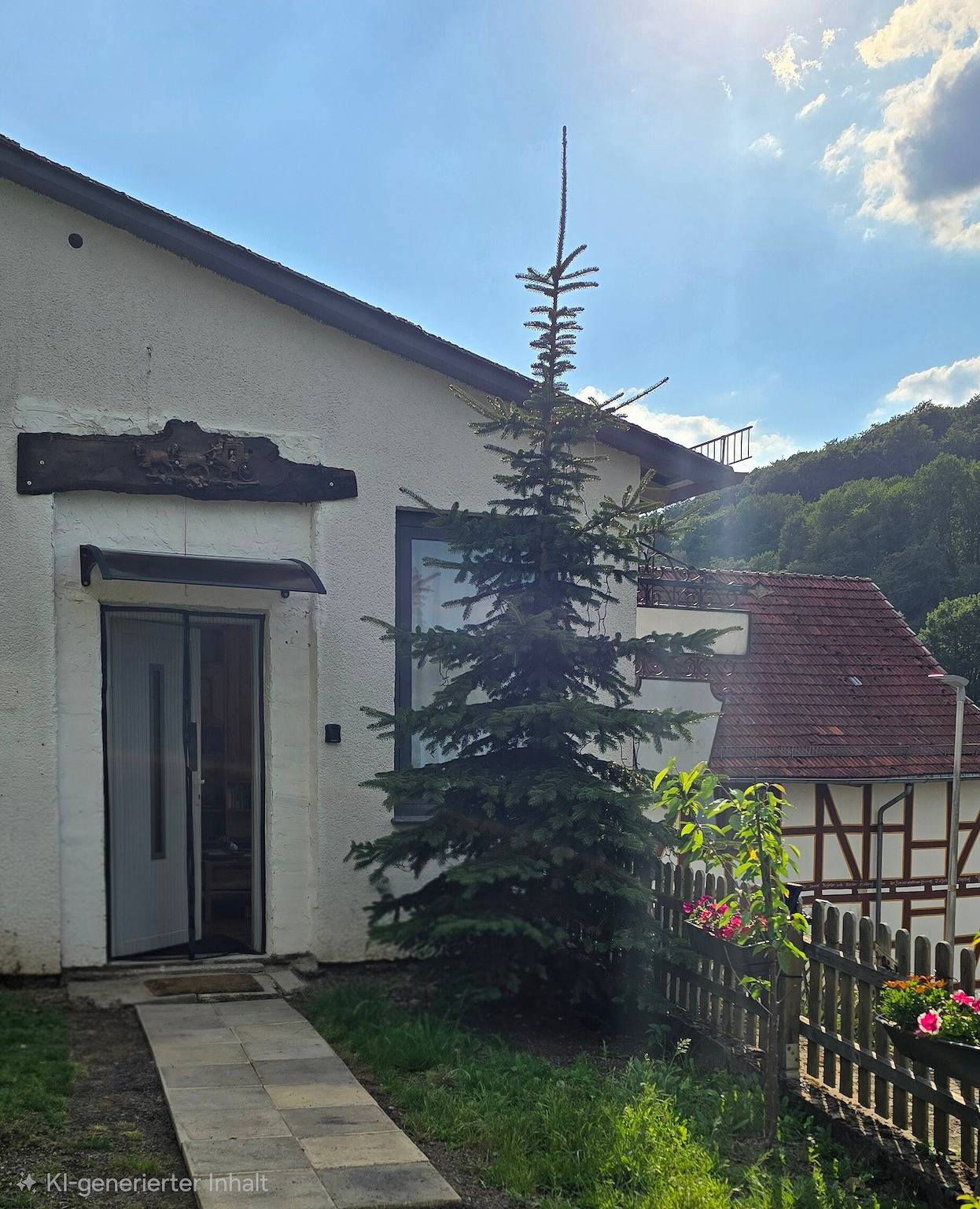 Ganze Wohnung, Apartment 'Fewo Meyer in Hüddingen' mit privatem Garten und Wlan in Bad Wildungen, Waldecker Land