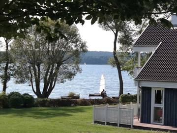 Bungalow für 6 Personen, mit Seeblick und Garten sowie Sauna und Terrasse, mit Haustier am Scharmützelsee