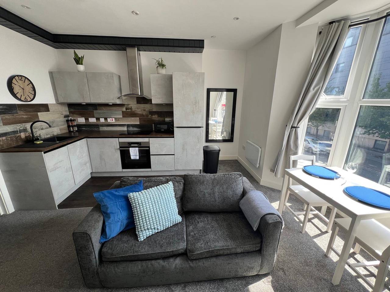 Apartamento vacacional entero, Stylish 1-Bed Flat | Central Cardiff | Bay Window Views in Cardiff, Cardiff region