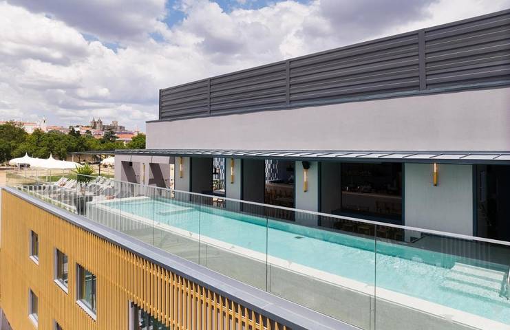 Hôtel pour 3 personnes, avec piscine et terrasse à Évora - 4
