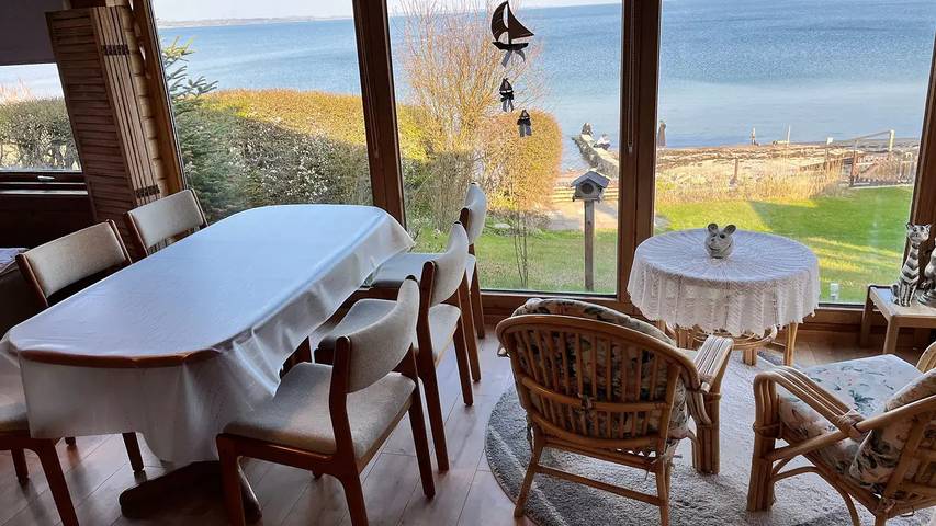 Ferienhaus mit Meerblick für 6 Personen, mit Terrasse und Garten, mit Haustier in Bockholm