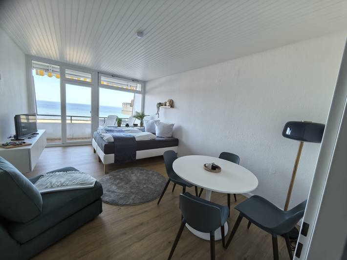 Ferienwohnung für 3 Personen, mit Balkon und Sauna sowie Ausblick in Grömitz