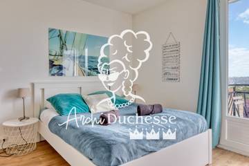 Studio für 2 Personen, mit Balkon, kinderfreundlich in Dieppe