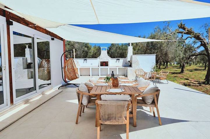 Maison de vacances pour 6 personnes, avec jardin, animaux acceptés à Mesagne