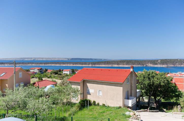Ferienhaus mit Meerblick für 5 Personen, mit Whirlpool in Barbat na Rabu