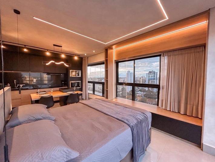 Casas e apartamentos de temporada para 2 pessoas, com jacuzzi e piscina e ainda terraço and sauna em Campo Grande