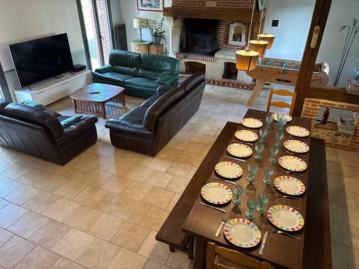 Location de vacances pour 12 personnes, avec vue et jardin à Ganzeville - 3