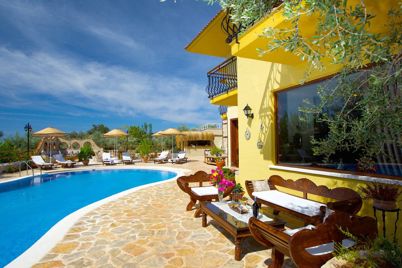 Luxuriöse Unterkunft und persönliches Ambiente in unzerstörter Natur in Fethiye, Provinz Muğla
