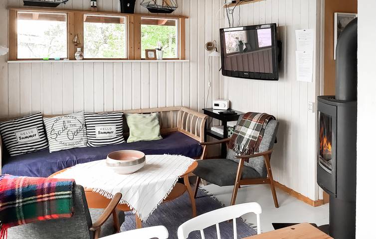 Maison de vacances pour 5 personnes avec jardin in Hurum