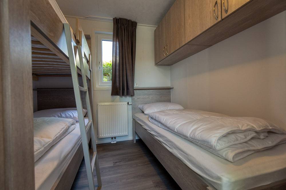 Recreatiepark de Veerstal — Typ B: Cube Chalet für 5 Personen in IJssel