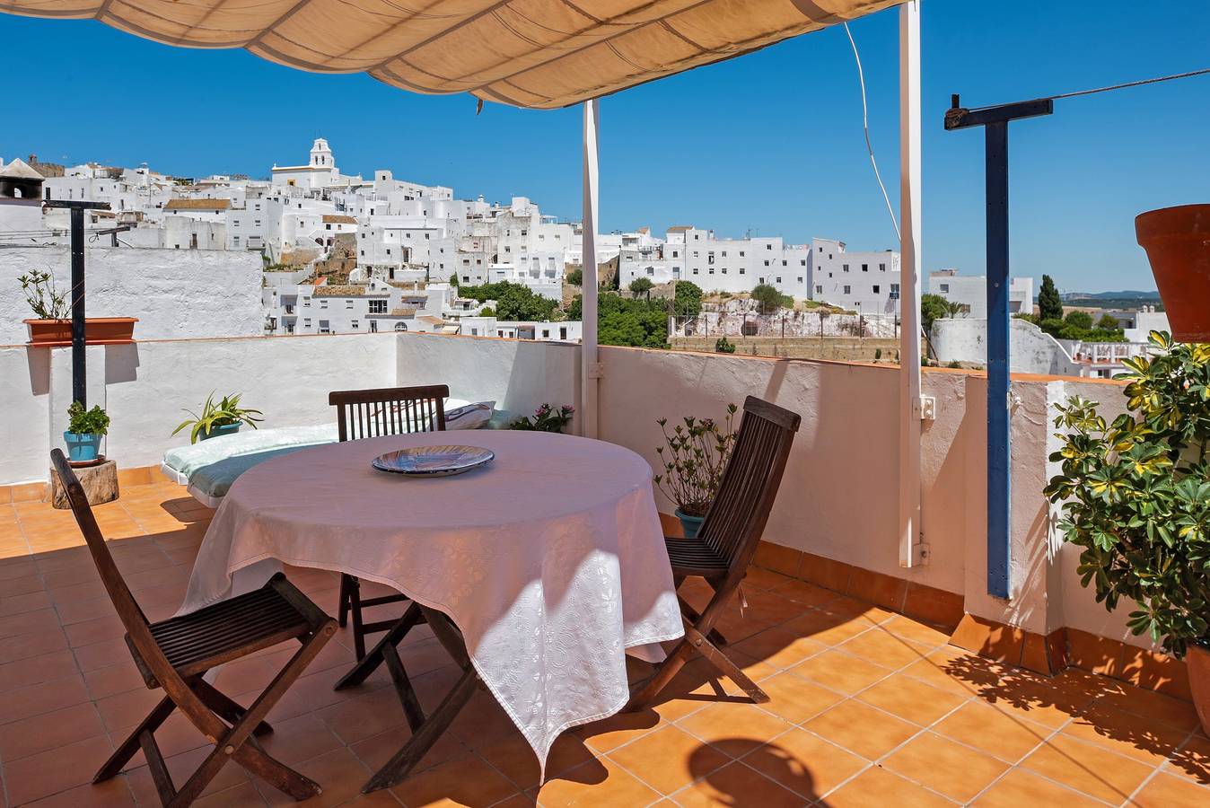 Apartment 'Apartamento Callejon De La Fuente' with Mountain View, Wi-Fi and Air Conditioning in Vejer de la Frontera, Costa de la Luz