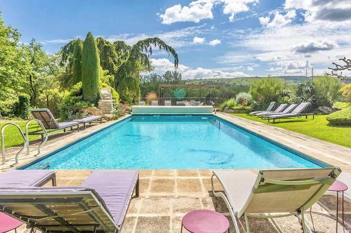 Maison de vacances pour 21 personnes, animaux acceptés à Bonnieux