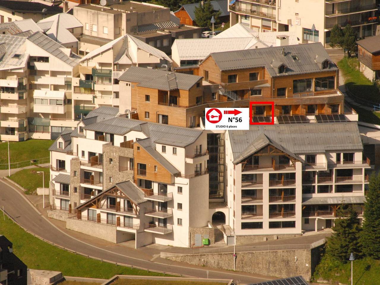 Studio entier, Gourette: Studio 6 pers, 44m² avec terrasse, animaux admis in Gourette, Eaux-Bonnes