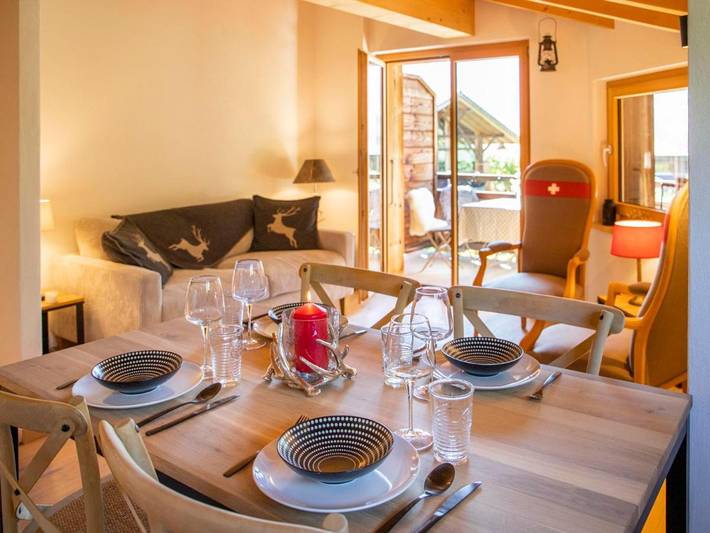 Gîte pour 6 personnes, avec balcon et jacuzzi dans Chesières - 2