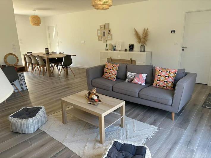 Location de vacances pour 9 personnes, avec vue et jardin à Candé-sur-Beuvron