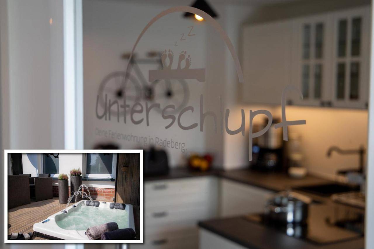 Ganze Wohnung, Unterschlupf Radeberg mit Garten & Whirlpool in Radeberg, Oberlausitz-Niederschlesien