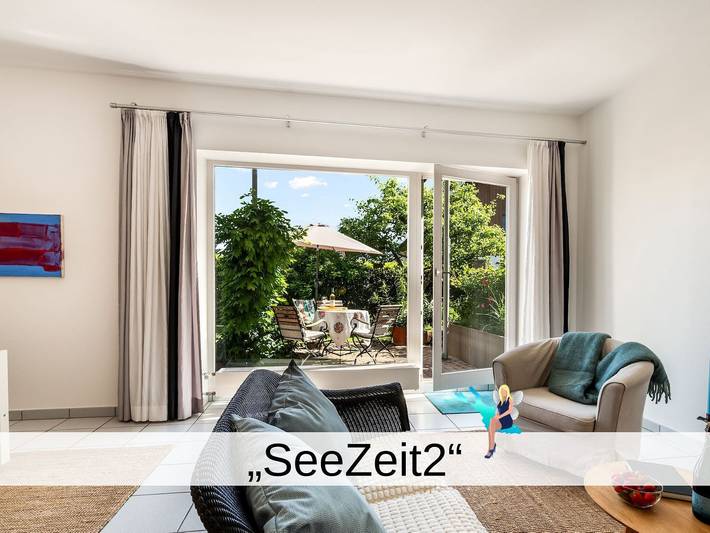 Ferienwohnung für 2 Personen, mit Seeblick und Garten - 1