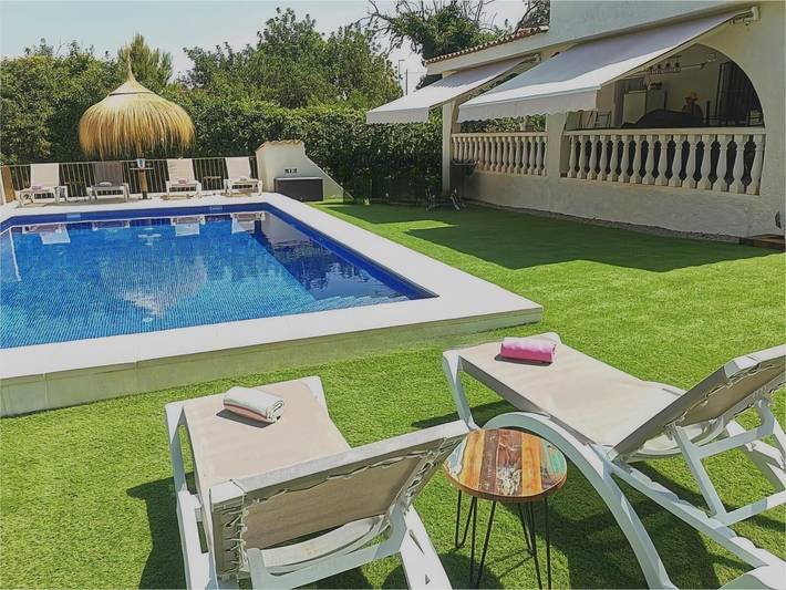 Villa pour 6 personnes, avec Jardin