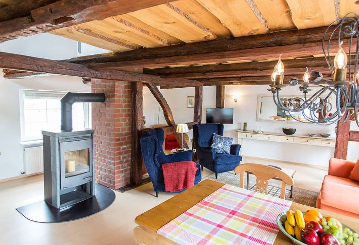 Ferienhaus für 6 Personen, mit Seeblick am Plauer See