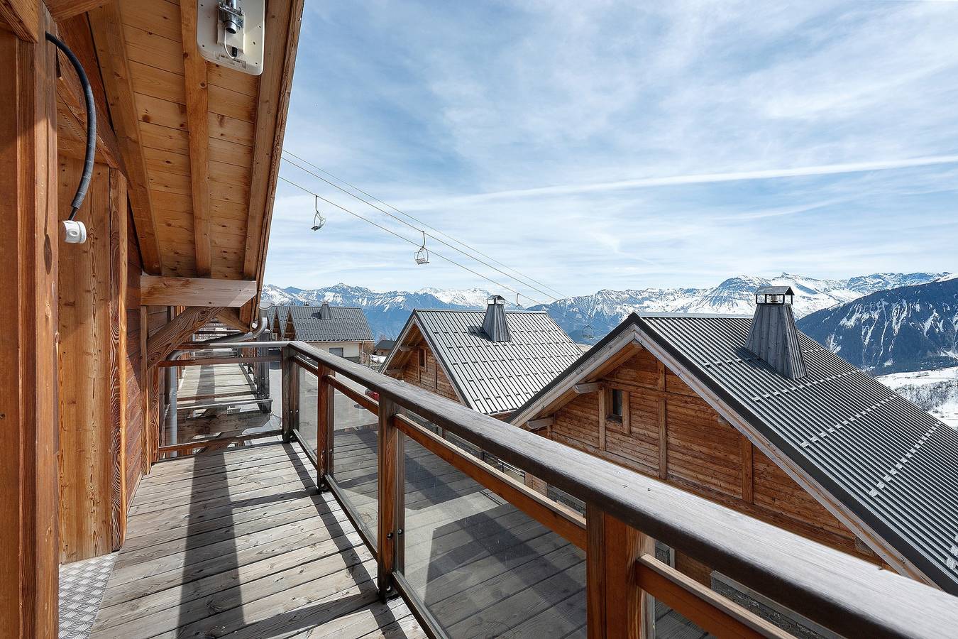 Maison de Vacances 'Chalet l'Argentière' avec Vue sur la Montagne et Balcon in La Toussuire, Fontcouverte-la-Toussuire