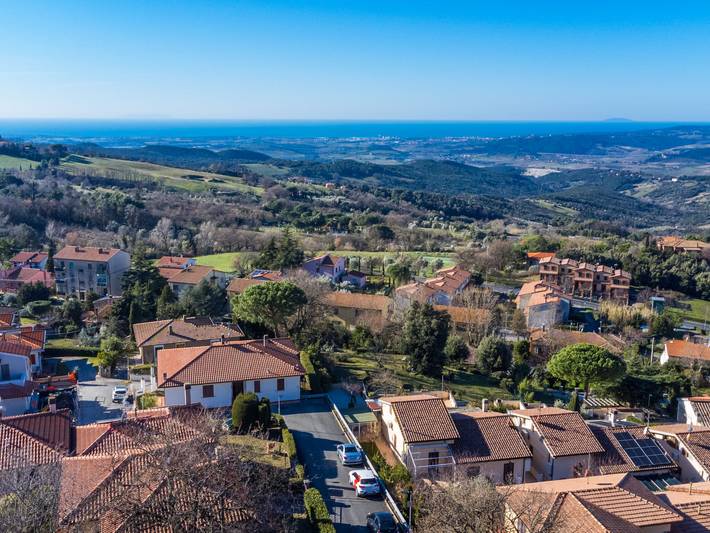 Ferienhaus mit Meerblick für 6 Personen, mit Garten und Terrasse sowie Ausblick, mit Haustier in der Toskana - 2