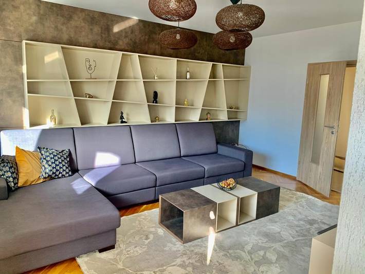 Appartement de vacances pour 4 personnes, avec Balcon et Jacuzzi ainsi que Terrasse et Vue
