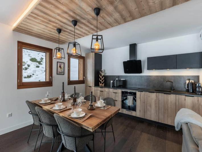 Gîte pour 7 personnes, avec balcon, adapté aux familles à Megève - 2