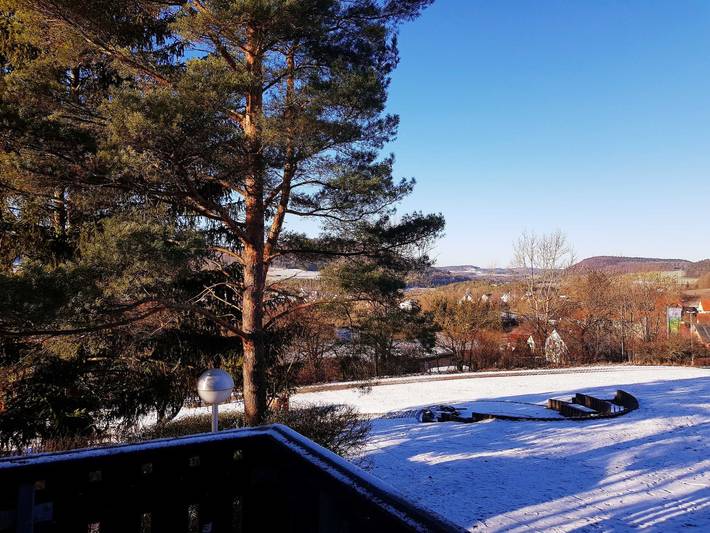 Bungalow für 2 Personen, mit Terrasse und Garten sowie Ausblick, kinderfreundlich in Bayern - 4