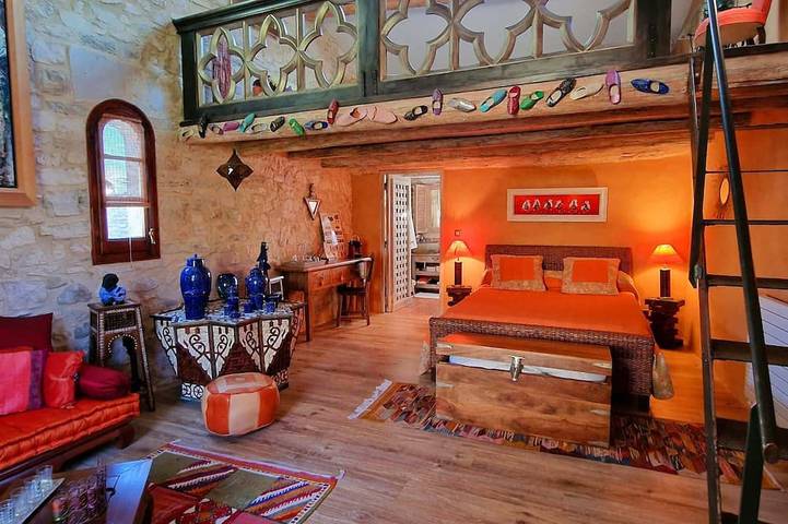 Chambre d’hôte pour 2 personnes à Vézénobres