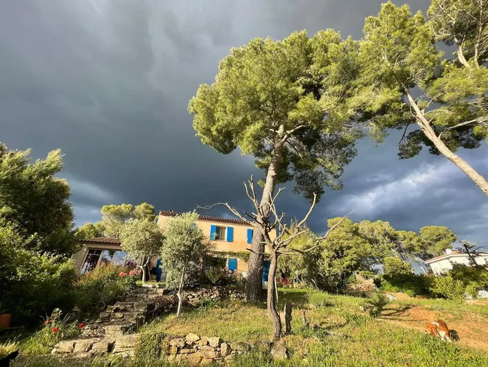 Appartement de vacances pour 2 personnes, avec jardin et vue ainsi que terrasse et piscine - 1