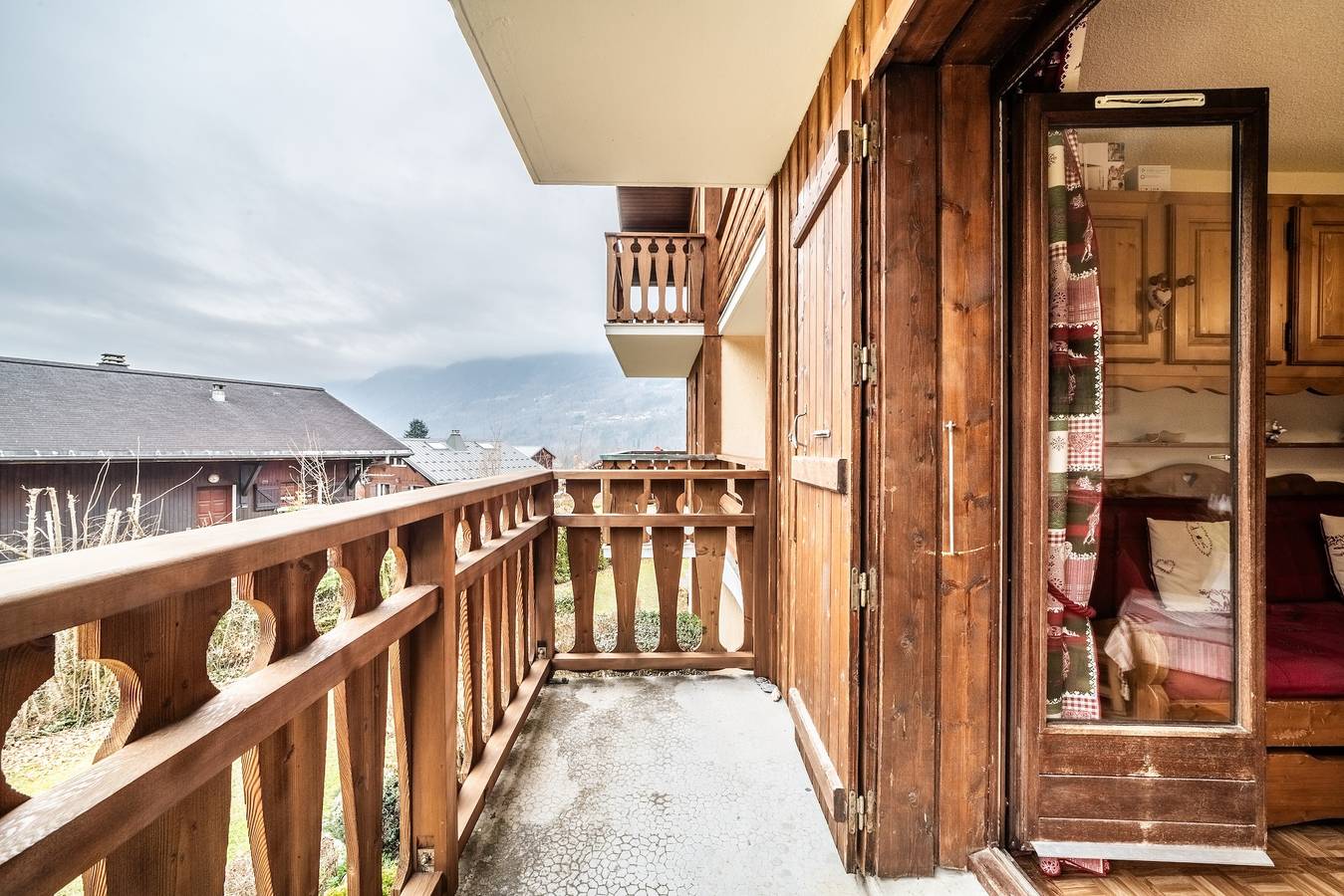 Estudio entero, Apartamento estudio 'Morillon - 4 Personnes' con vistas a la montaña y balcón in Station de Morillon, Morillon