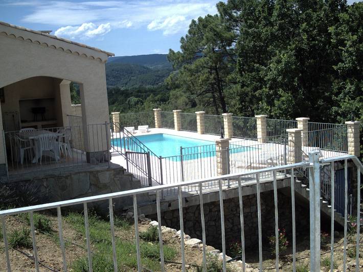 Gîte pour 6 personnes, avec piscine à Les Vans - 2