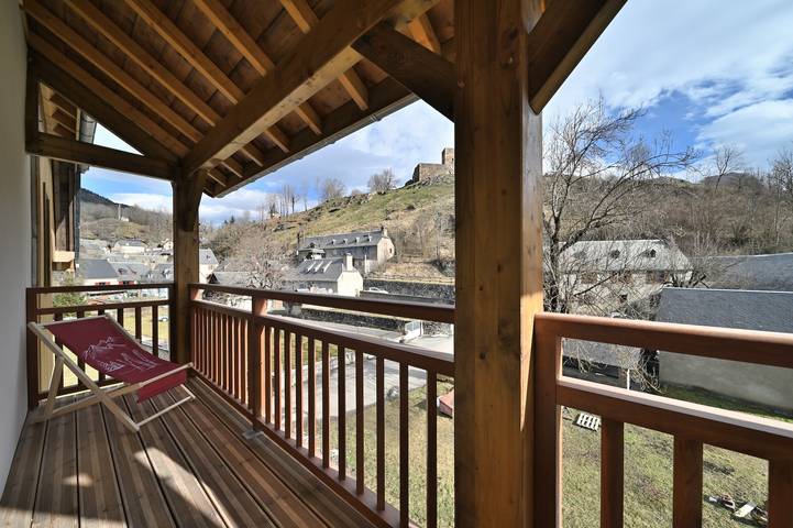 Appartement de vacances pour 6 personnes, avec vue sur le lac et balcon